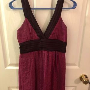 V neck dress great for weddings
